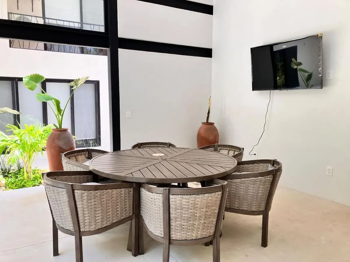 Near Beach New Ximbal Tulum 4 Guest Pool Fast Wifi 0*,  Mexico