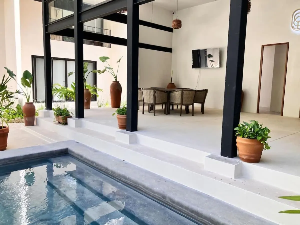 Near Beach New Ximbal Tulum 4 Guest Pool Fast Wifi Apartment
