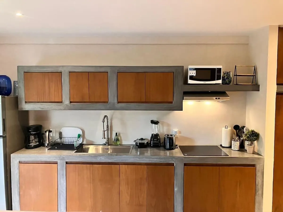 Near Beach New Ximbal Tulum 4 Guest Pool Fast Wifi Apartment
