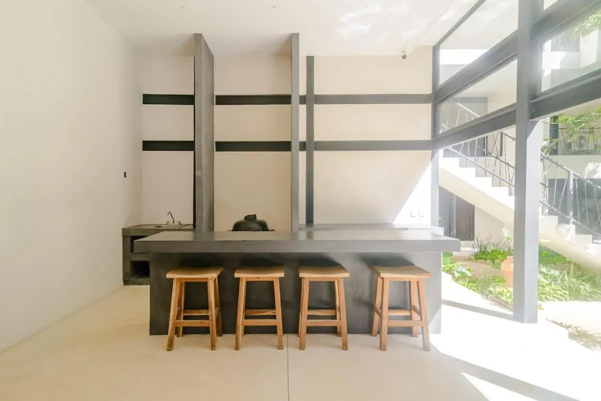 Apartment Near Beach New Ximbal Tulum 4 Guest Pool Fast Wifi