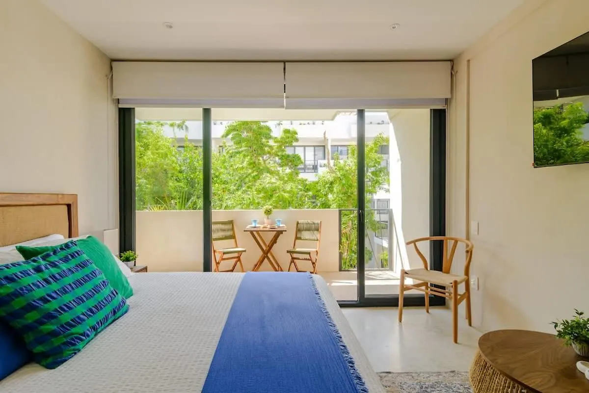 Near Beach New Ximbal Tulum 4 Guest Pool Fast Wifi Apartment