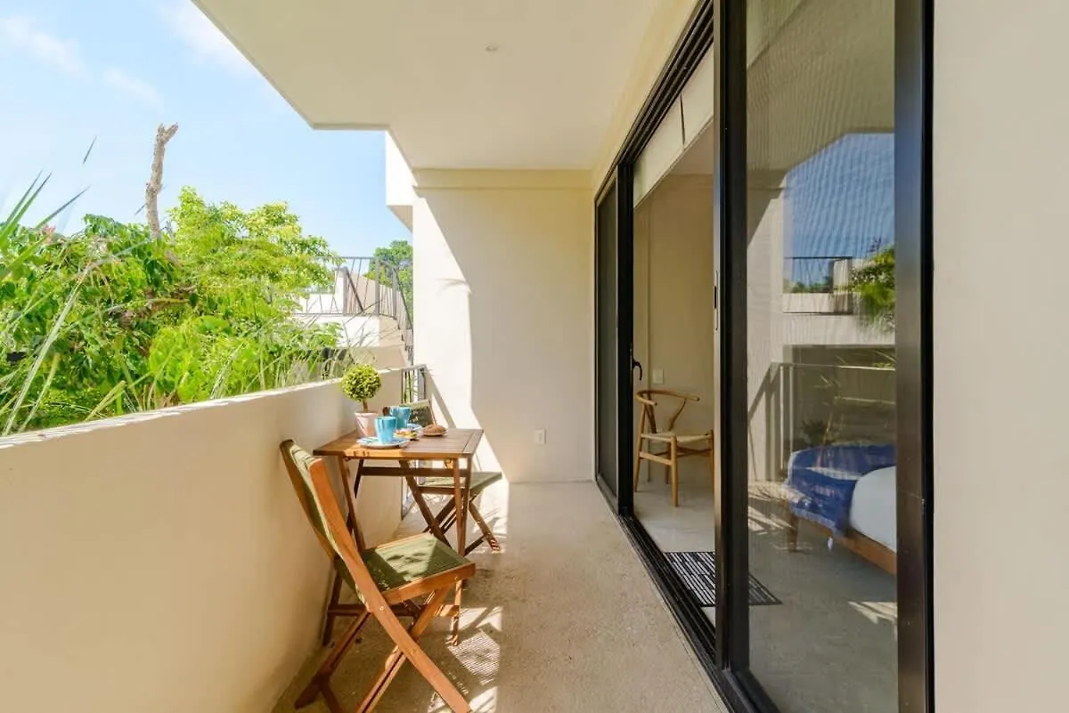 Apartment Near Beach New Ximbal Tulum 4 Guest Pool Fast Wifi Mexico