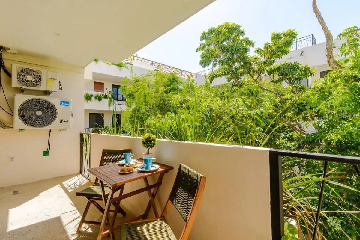 Near Beach New Ximbal Tulum 4 Guest Pool Fast Wifi Apartment