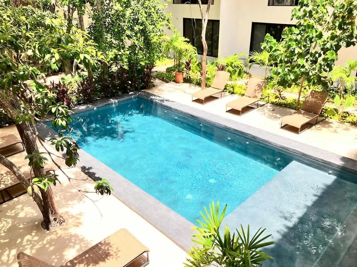 Near Beach New Ximbal Tulum 4 Guest Pool Fast Wifi 0*,  Mexico